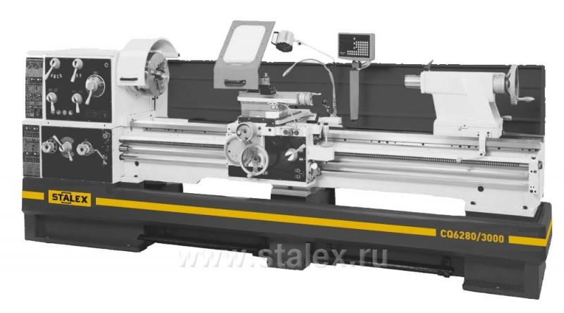 Фото 73 - Станок токарно-винторезный STALEX CQ6280/3000 (Аналог токарного станка 16К40, ДИП400).