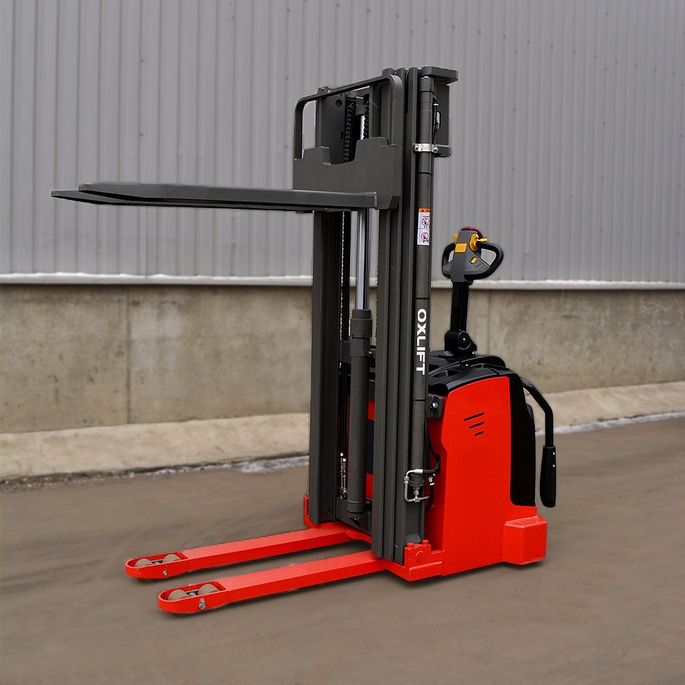 Фото 13 - Самоходный Штабелер BX-5515 FFL OXLIFT 5,5 м 1500кг.