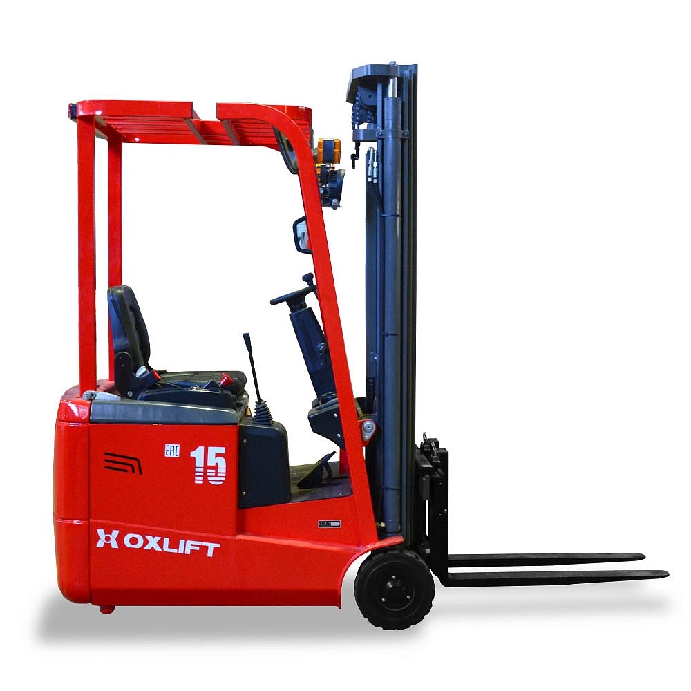 Фото 11 - Мини Электропогрузчик OXLIFT MPX15 h3 4500 мм с боковым смещением каретки.
