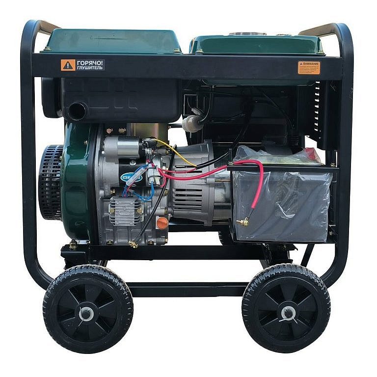 Фото 3 - ГЕНЕРАТОР ДИЗЕЛЬНЫЙ STEM TECHNO S5500DE (5,5 КВТ).