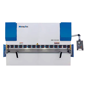 Фото 60 - MetalTec HBM 100/3200М (Е22, ручная компенсация прогиба) листогибочный гидравлический пресс.