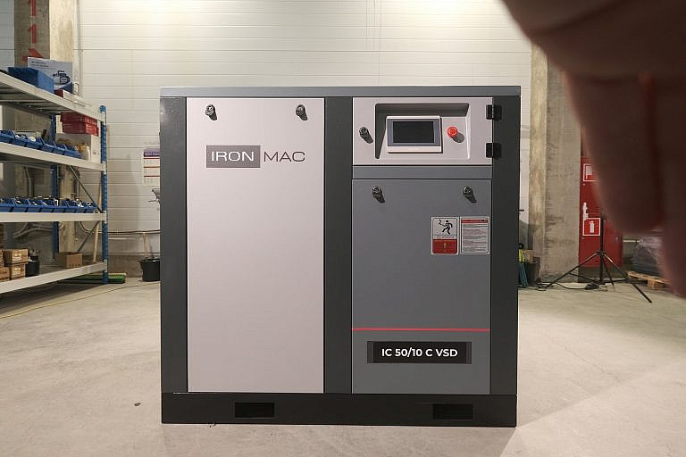 Фото 1 - Винтовой компрессор IC 50/10 C VSD IP55.