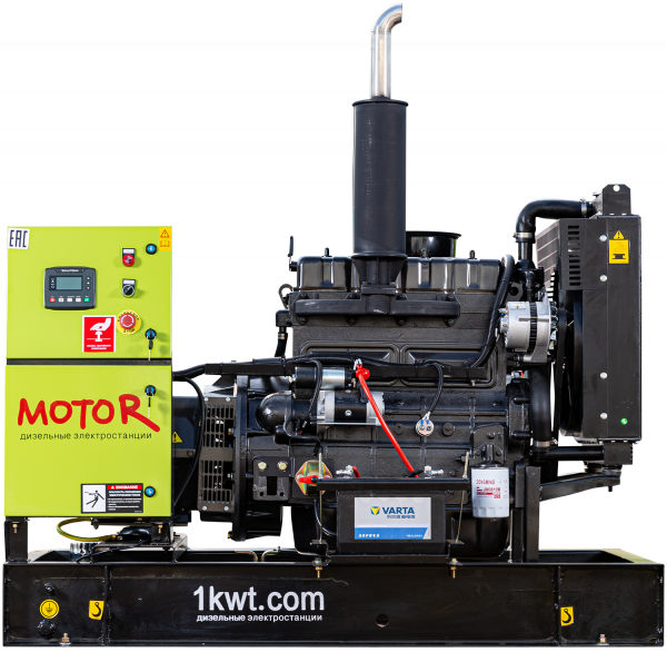 Фото 8 - АД30-Т400 дизельный генератор Motor 30 кВт Открытая на двигателе RICARDO / N4105D-38.