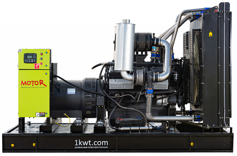 Фото 1 - АД150-Т400 дизельный генератор Motor 150 кВт Открытая на двигателе Yuchai / YC6A245L-D21.
