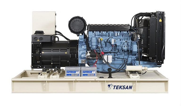Фото 1 - TJ550BD5L дизельный генератор Teksan 400 кВт Открытая на двигателе BAUDOUIN / 6M33G715/5.